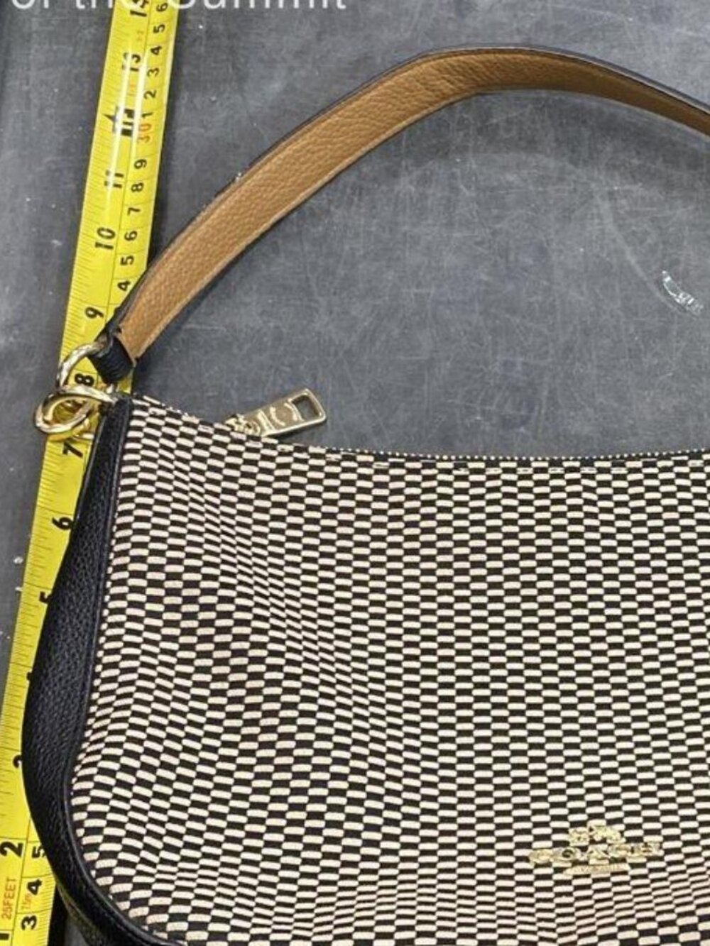 Coach Legacy Jacquard Sutton Crossbody Bag - Picture 6 of 6